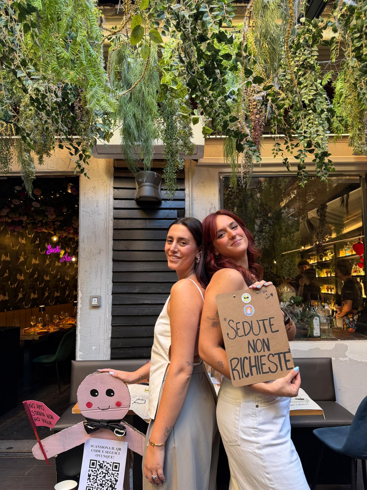 Psicoaperitivo a Roma organizzato da Sedute Non Richieste con le Dott.sse Lavinia Sacco e Alessandra Panunzi